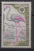 FRANCE N° 1634 * *  Oiseaux Flamant Rose - Fenicotteri