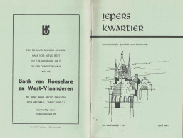 * Ieper - Ypres * (Iepers Kwartier - Jaargang 17 - Nr 1 - April 1981) Tijdschrift Voor Heemkunde - Heemkundige Kring - Geografia & Storia