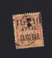 Faux Zanzibar N° 58 2éme Choix - Oblitérés