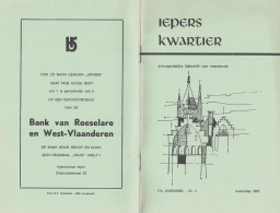 * Ieper - Ypres * (Iepers Kwartier - Jaargang 17 - Nr 4 - November 1981) Tijdschrift Voor Heemkunde - Heemkundige Kring - Geographie & Geschichte