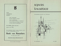 * Ieper - Ypres * (Iepers Kwartier - Jaargang 18 - Nr 1 - Mei 1982) Tijdschrift Voor Heemkunde - Heemkundige Kring - Géographie & Histoire