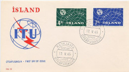 ISLANDA - ISLAND - FDC 1965 -   ITU  UIT - FDC