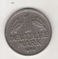 GERMANY ,1  DEUTSCHE MARK , 1965 ,F - 1 Mark