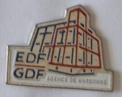 Pin' S  Ville, EDF  GDF, AGENCE  DE  NARBONNE  ( 11 ) - EDF GDF