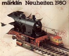 Catalogue Märklin Neuheiten 1980 HO Z I - Non Classés