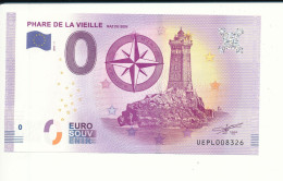 Billet Souvenir - 0 Euro - UEPL - 2017- 1 - PHARE DE LA VIEILLE RAZ DE SEIN - N° 8326 - Non Commercialisé - Kiloware - Banknoten