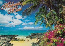 Wakena, Maui Hawaii, South Shore Beach Scene C2000s Vintage Postcard - Maui