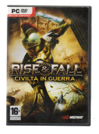 PC DVD-ROM "RISE & FALL" -  Completo 1 DISCHETTO + MANUALE In Italiano. Usato Da Collezione - Juegos PC
