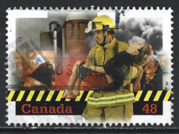 Canada 2003. Scott #1986 (U) Volunteers Firefighters  *Complete Issue* - Used Stamps