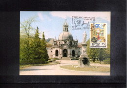 Spain 1991 San Ignacio De Loyola Sanctuary Maximum Card - Tarjetas Máxima