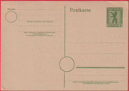 CP - Entier Postal - Berlin (Allemagne) - Ours (2) - Cartes Postales - Neuves