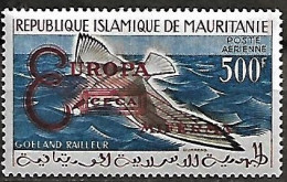 Mauritanie, 1962, Seagull, Overprint Europa/CECA/MIFERMA Without Frame, 1 Val  MNH - Mauritanie (1960-...)