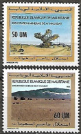 Mauritanie, 1993, Mineral Exploration At M'Haoudat, 2 Val  MNH - Mauritanie (1960-...)