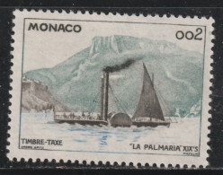 MONACO 239 // YVERT 56 (TAXE - NUEF) // 1960 - Fiscales