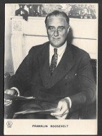 Politique  C.P.A. Franklin Delano Roosevelt 32e Président Des États-Unis Né Le 30 Janvier 1882 à Hyde Park N.Y. - Personnages