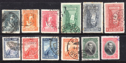 TURKEY - 1926 DEFINITIVES SHORT SET (12V) FINE USED SG 1021-1032 - Used Stamps