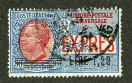660 Italy 1921 Scott #E10 Used (Lower Bids 20% Off) - Exprespost