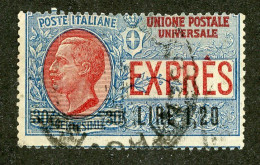 662 Italy 1921 Scott #E10 Used (Lower Bids 20% Off) - Exprespost