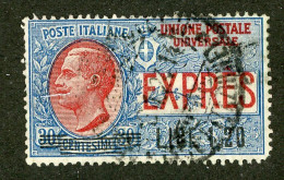 663 Italy 1921 Scott #E10 Used (Lower Bids 20% Off) - Exprespost