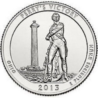 USA EEUU 25 CENTS. QUARTER DOLLAR PERRYS VICTORY 2013 D  UNC NEW - 2010-...: National Parks
