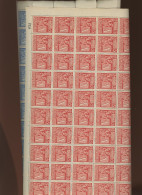 148-149 **  En Feuille De 50 **. Pliée Juste Au Milieu   Bonne Qualité. 1951 - Unused Stamps