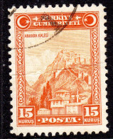 TURKEY - 1929 DEFINITIVE 15k STAMP FINE USED SG 1089 - Gebruikt