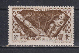 Timbre Neuf* Des Etablissements Français En Océanie  De 1939 N°120 MH - Neufs