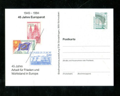 "BUNDESREPUBLIK DEUTSCHLAND" 1994, Privatpostkarte "Europarat" ** (19430) - Postales Privados - Nuevos