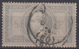 FRANCE : EMPIRE LAURE N° 33 OBLITERATION LEGERE - SIGNE CALVES - COTE 1200 € - 1863-1870 Napoléon III Lauré