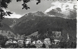 Cpa Les Contamines- Montjoie, Vue Générale , Les Dômes De Miage Et De La Bérangère - Contamine-sur-Arve