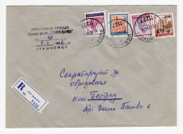 1996. YUGOSLAVIA,SERBIA,UGRINOVCI,RECORDED COVER TO BELGRADE - Lettres & Documents