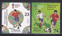 Serbia 2018 FIFA World Cup Russia Football Soccer Sports Set MNH - 2018 – Rusia