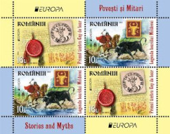 Romania.2022.Europa CEPT.Stories And Myths.MS A MNH - 2022