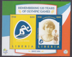 2016 Liberia 6981-6982/B743 2016 Olympic Games In Rio De Janeiro 12,00 € - Zomer 2016: Rio De Janeiro