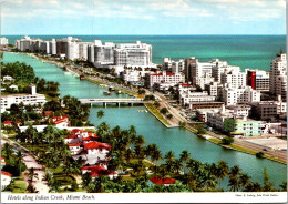 Florida Miami Beach Hotels On Collins Avenue Along Indian Creek  - Miami Beach