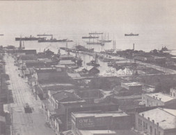 Florida Pensacola Downtown Looking Toward S Palafox And Baylen Street Slip Circa 1905 - Pensacola