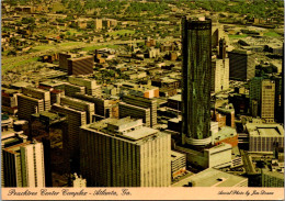 Georgia Atlanta Downtown Aerial View Peachtree Center Complex - Atlanta