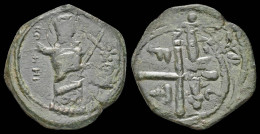 Crusader Principality Of Antioch Roger Of Salerno, Regent AE Follis - Sonstige & Ohne Zuordnung