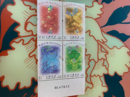 Hong Kong Stamp 2002 Special Christmas Ice Man Tree Bell - Nuovi