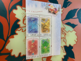 Hong Kong Stamp 2002 Special Christmas Ice Man Tree Bell - Unused Stamps