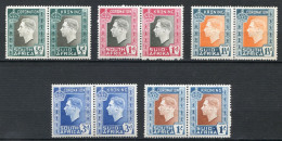 SOUTH AFRICA & SUID < Yv. N° 78 à 87 ** Neuf Luxe - MNH ** Cat 12 € (2018) - COURONNEMENT GEORGES VI - CORONATION 1937 - Neufs