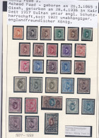 ÄGYPTEN - EGY-PT - EGYPTIAN - EGITTO -  GESCHICHTE - MONARCHIE - KÖNIG FUAD PORTRÄT KOMPLET GESTEMPELT - Used Stamps