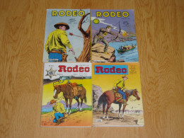 LOT DE 4 RODEO N° 346 - 349 - 389 Et 428 - Rodeo