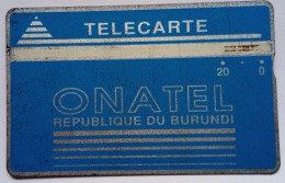 Burundi Onatel Logo 20 Unit  106C - Burundi