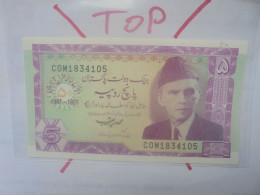 PAKISTAN 5 RUPEES 1997 Neuf (B.30) - Pakistan