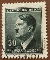 Bohemia & Moravia 1942 Hitler 50 H - Used - Oblitérés