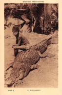 SIAM - THAÏLANDE  -  Lot De 3 Cartes - Missions Salésiennes - Crocodile, Bonze, Aumône, Costume De Fête ...... - Thailand