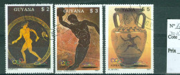 GUYANA / JO DE SEOUL 1988 SERIE N° 1769FA à 1769FC OBLITERES - Ete 1988: Séoul