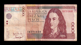 Colombia 10000 Pesos 1995 Pick 443a Bc/+ F/+ - Kolumbien