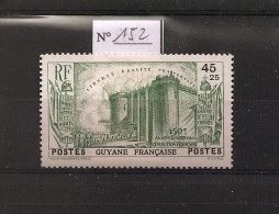 GUYANE FRANCAISE / N° 152 NEUF * - Unused Stamps